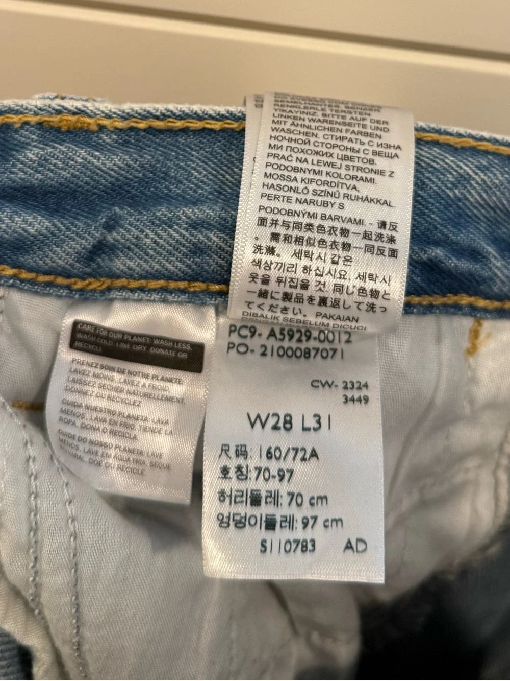 Levi’s ‘94 Baggy Wide Leg jeans Size 28 - Picture 11 of 11